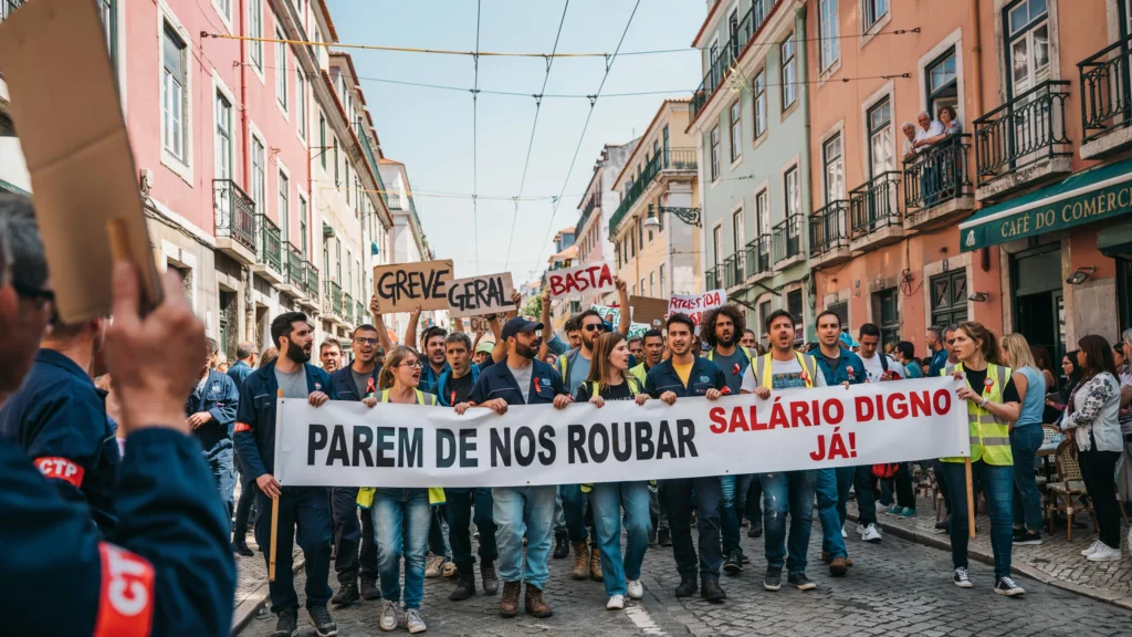 20260714 Portugal en grève générale