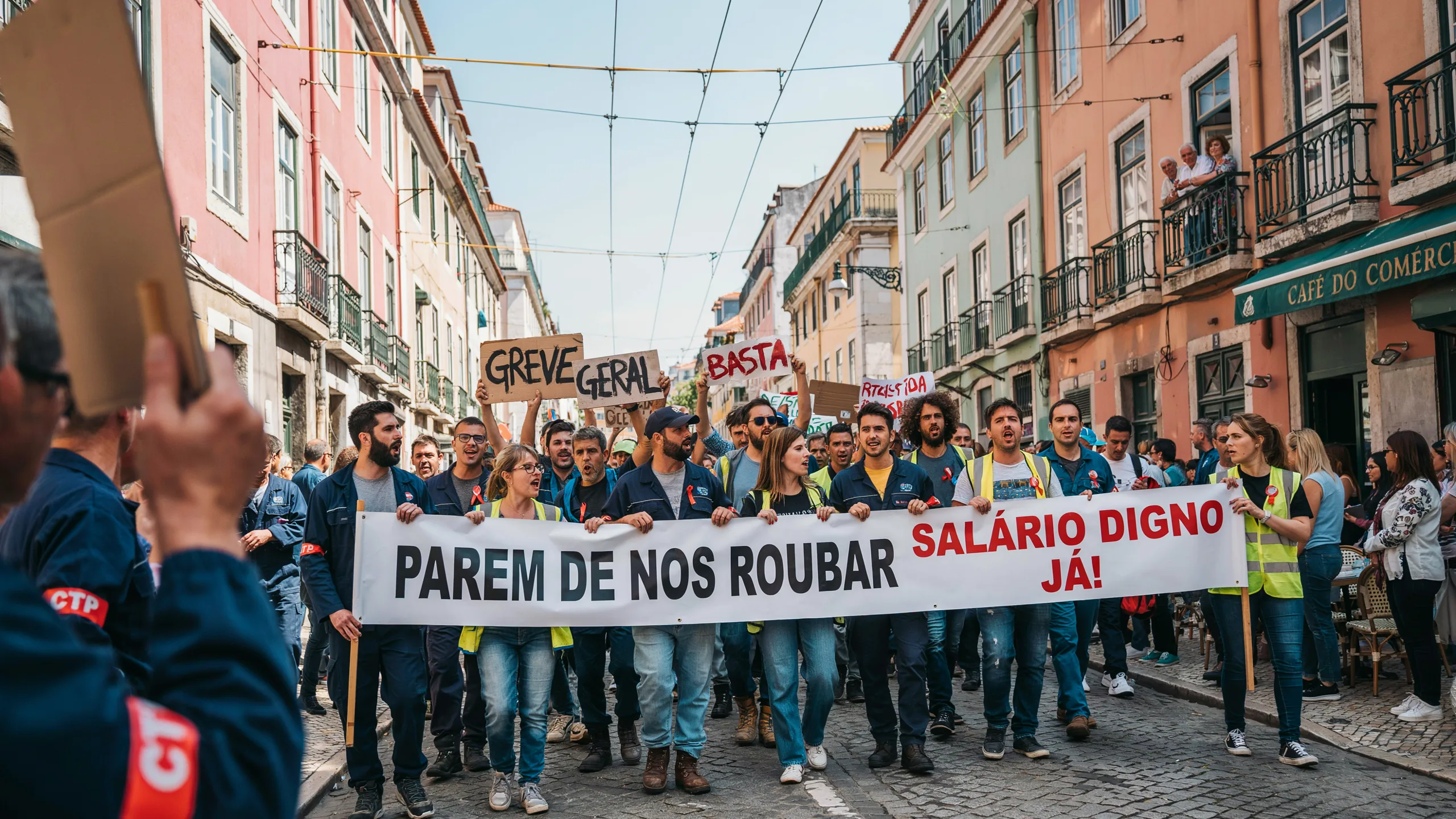 20260714 Portugal en grève générale