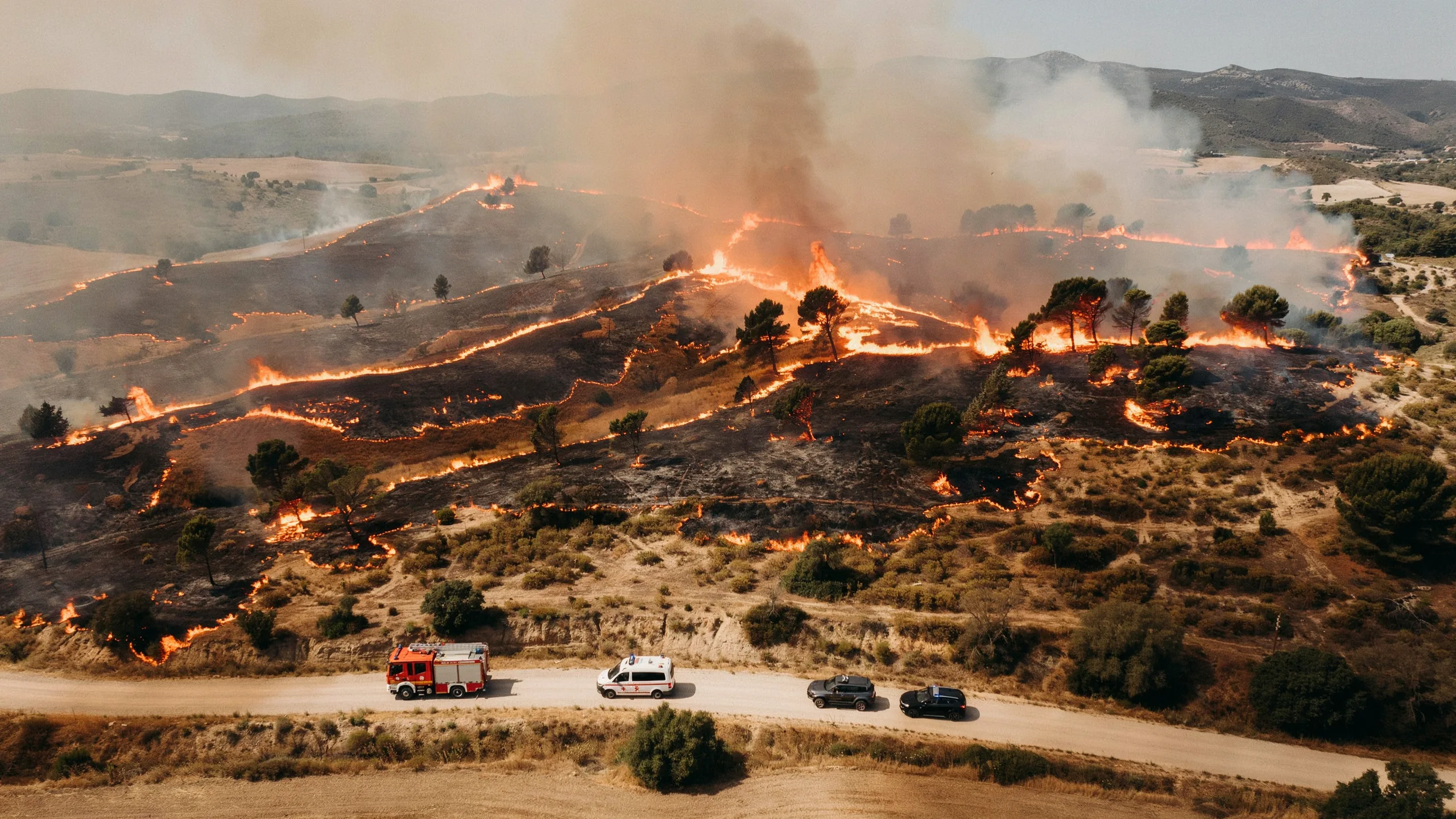 Incendie meurtrier en Almería : au moins 12 morts dans le pire feu de forêt de l'été