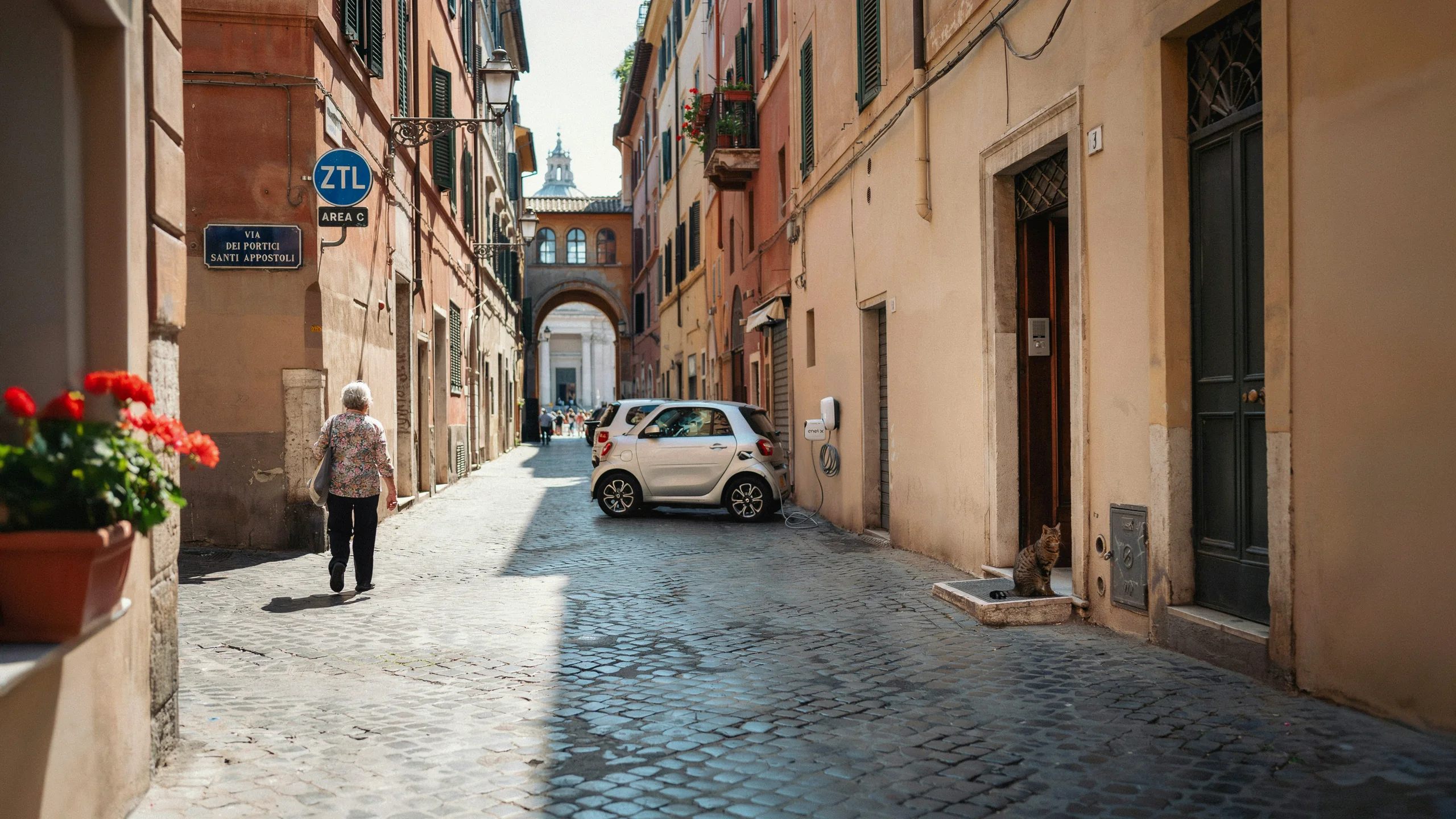 Rome - une vignette payante