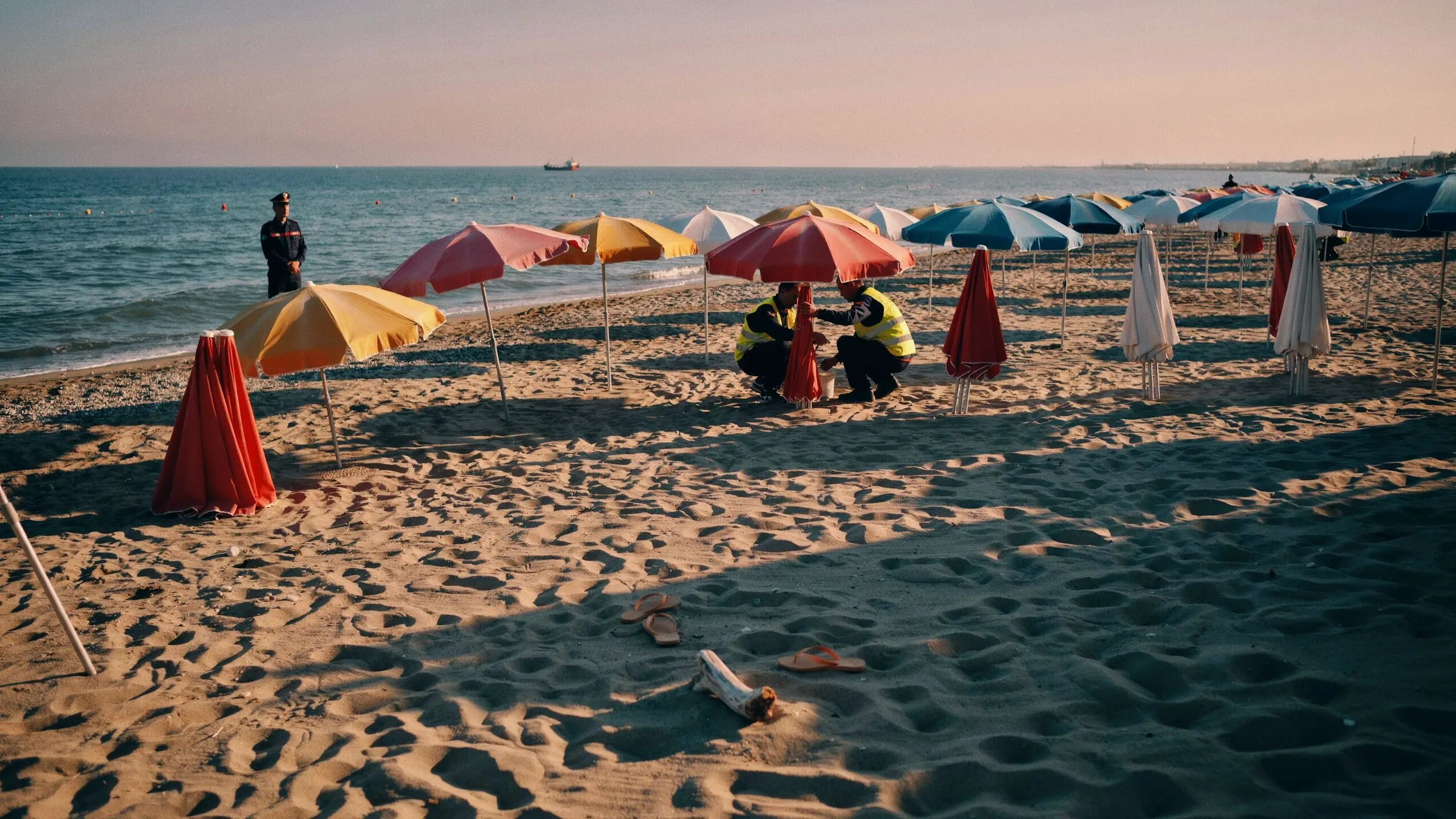 🇫🇷 Italie : des centaines de parasols et bâtons « réserve-place » confisqués sur les plages 🇬🇧 Italy Seizes Hundreds of « Spot-Saving » Beach Umbrellas and Stakes